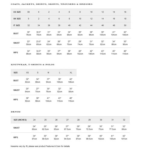 burberry mens pants size chart|Burberry belts size guide.